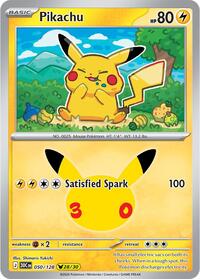 Pikachu - 050/128