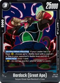 Bardock (Great Ape) - Dragon Ball Super: Fusion World Brightness of Hope trading card