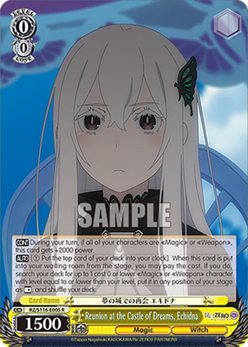 Reunion at the Castle of Dreams, Echidna
