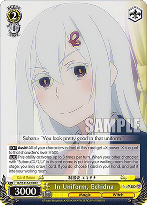 In Uniform, Echidna