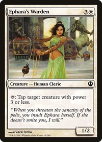 Ephara's Warden - Theros - Magic: The Gathering card