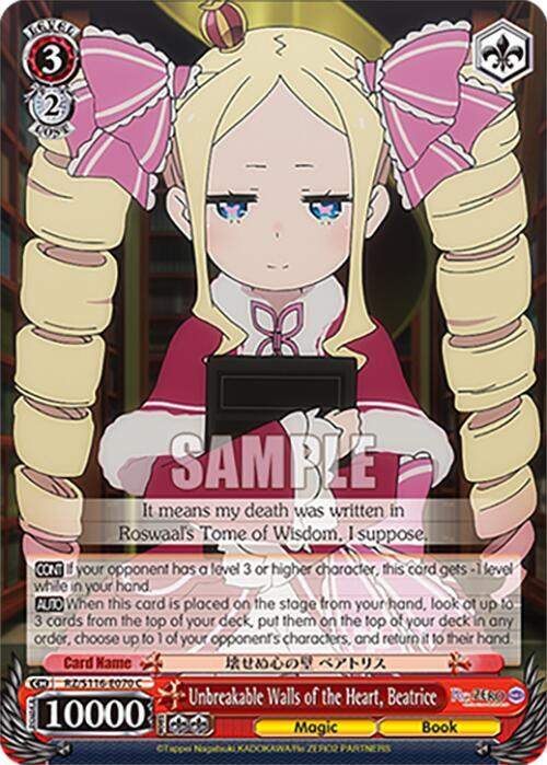 Unbreakable Walls of the Heart, Beatrice
