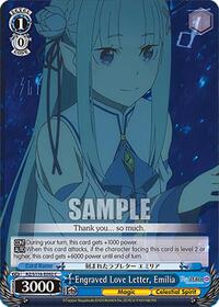 Engraved Love Letter, Emilia