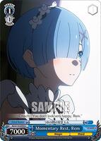Momentary Rest, Rem - Re:ZERO -Starting Life in Another World- Vol