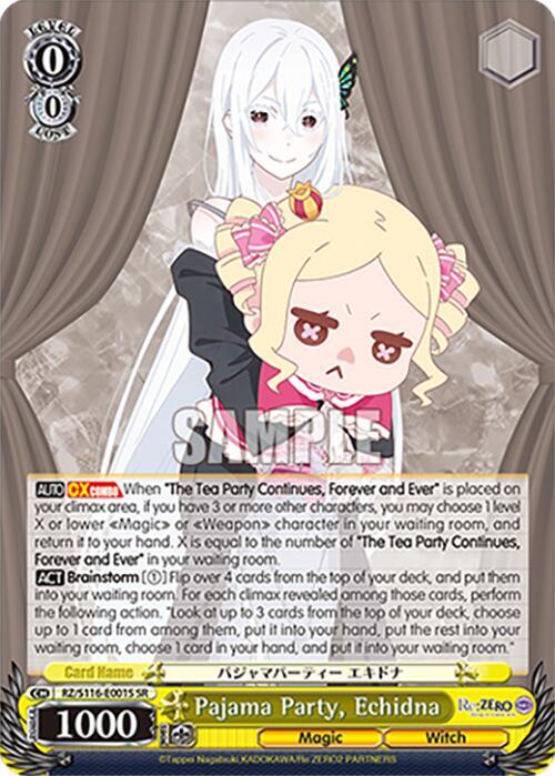 Pajama Party, Echidna (SR)