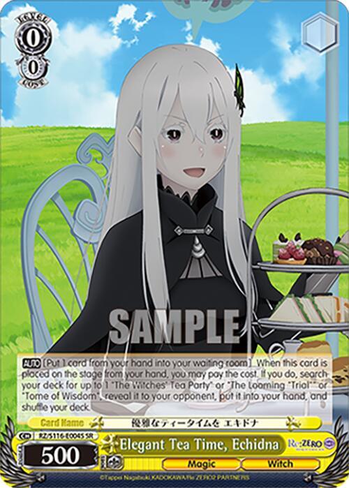 Elegant Tea Time, Echidna (SR)