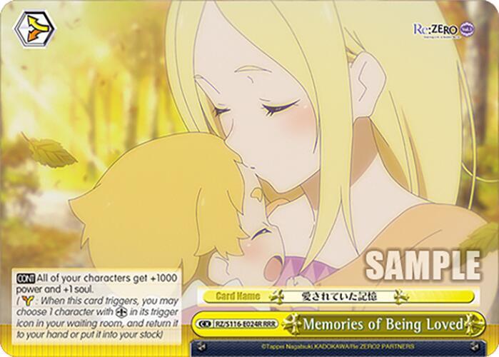 Memories of Being Loved (RRR)