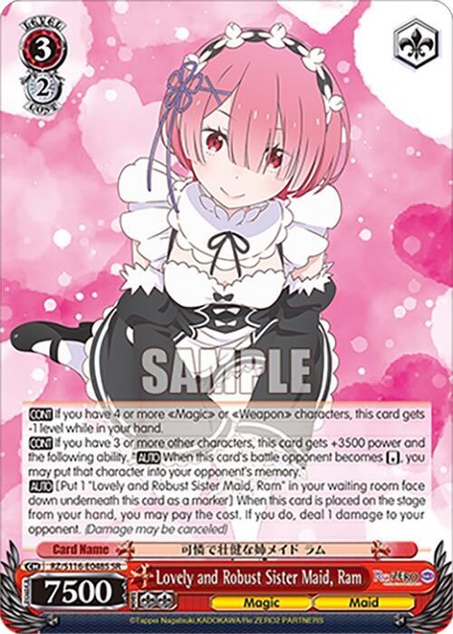 Lovely and Robust Sister Maid, Ram (SR)