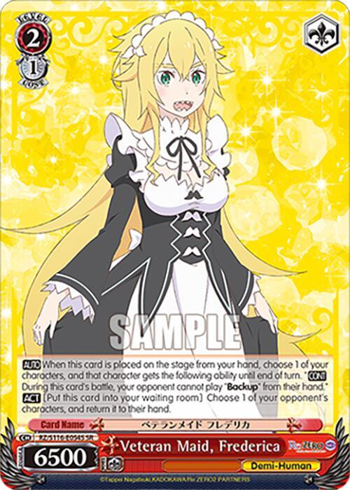 Veteran Maid, Frederica (SR)