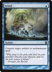 Annul - Theros - Magic: The Gathering card