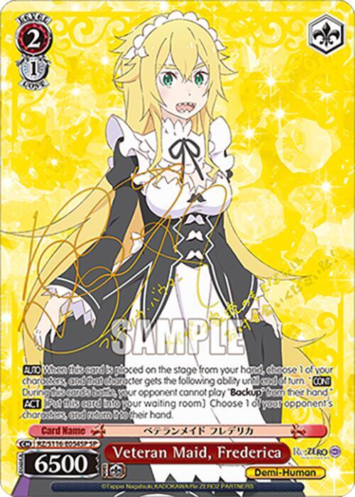 Veteran Maid, Frederica (SP)