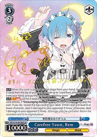 Carefree Yawn, Rem (SP)