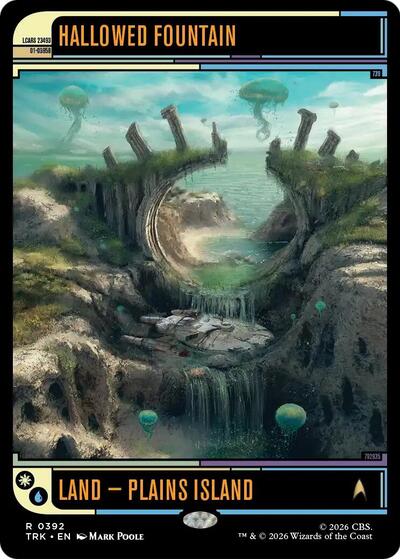Hallowed Fountain from TRK #392, Magic: The Gathering card
