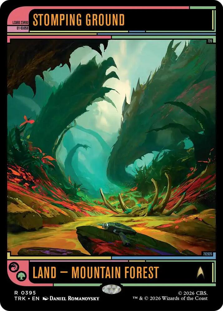Stomping Ground, Star Trek card number 395