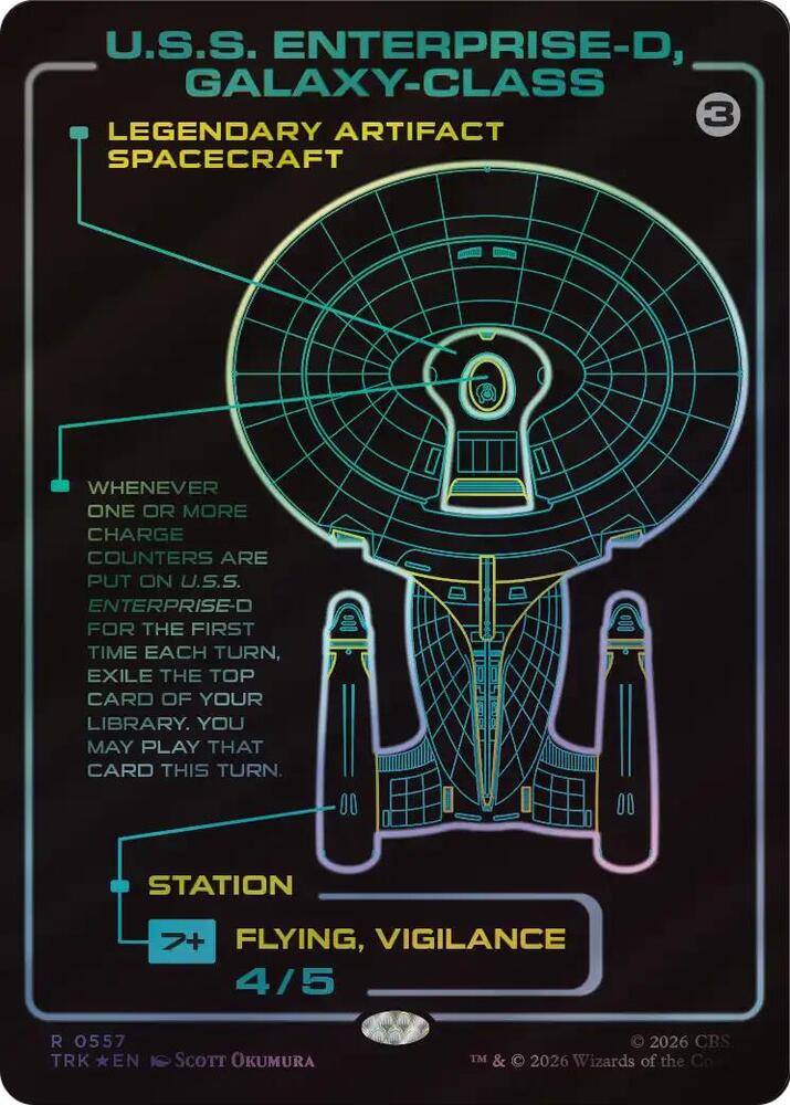 U.S.S. Enterprise-D, Galaxy-Class (Showcase)