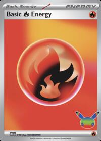 Basic Fire Energy - MEE: Mega Evolution Energies #10 Pokemon card