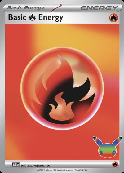Basic Fire Energy - 010 (30th Celebration)
