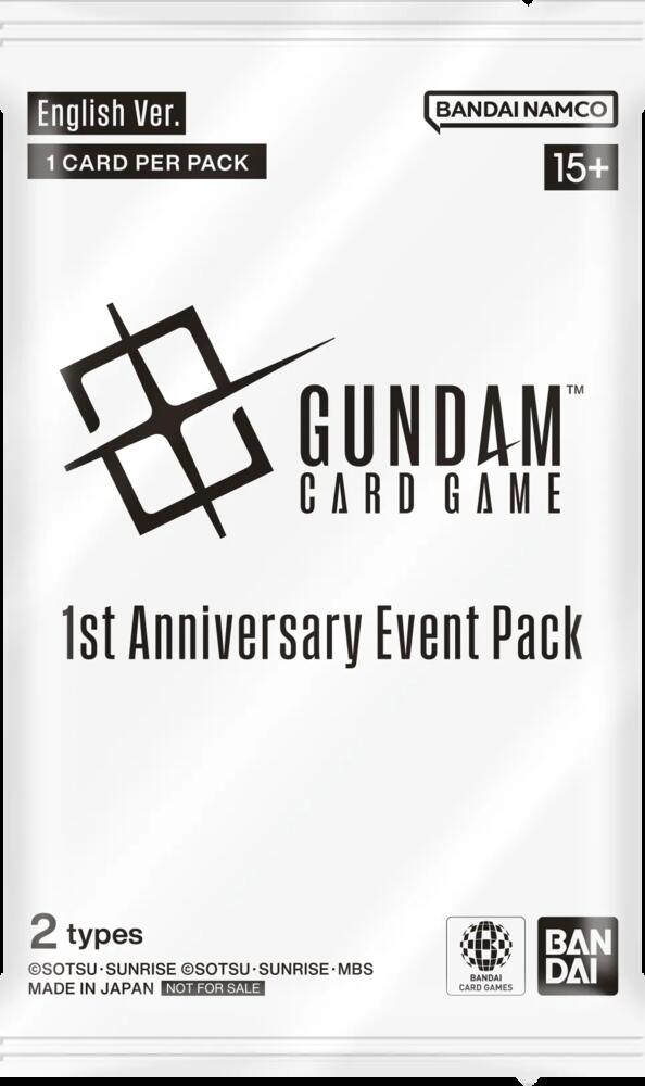 1st Anniversary Event Pack - Gundam Promotional Cards - Gundam