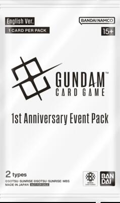 1st Anniversary Event Pack (Gundam Promotional Cards) - $71.76