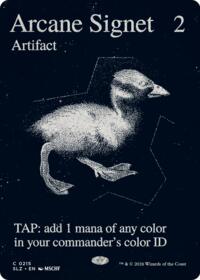 Arcane Signet (0215) - Magic: The Gathering Secret Lair x MSCHF: The Zeta Set trading card
