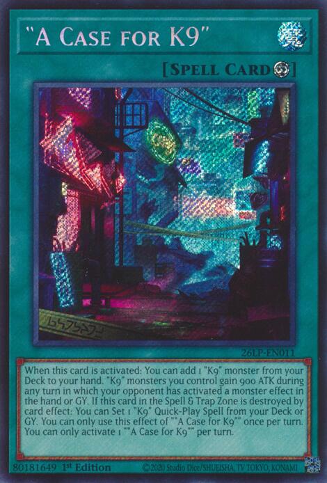 A Case for K9 (Secret Rare)