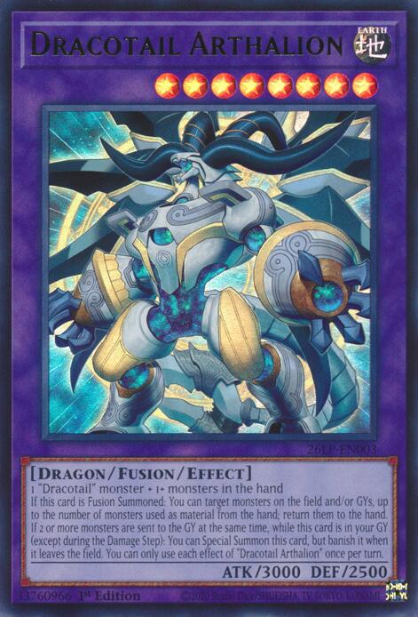 Dracotail Arthalion, Limited Pack World Championship 2026 card number 26LP-EN003