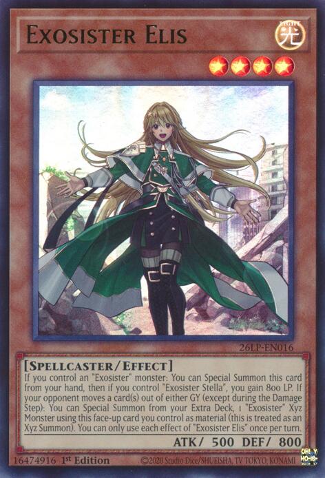Exosister Elis, Limited Pack World Championship 2026 card number 26LP-EN016