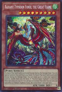 Radiant Typhoon Fonix, the Great Flame (Secret Rare) — Limited Pack World Championship 2026