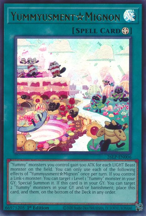 YummyusmentMignon, Limited Pack World Championship 2026 card number 26LP-EN006