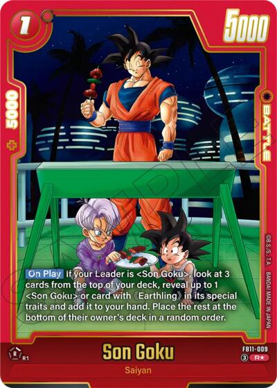 Son Goku - FB11-009 (Alternate Art)