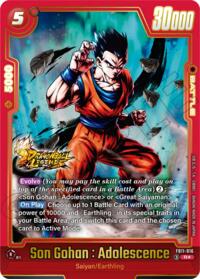 Son Gohan : Adolescence - FB11-016 (Alternate Art) (FB11-016) card