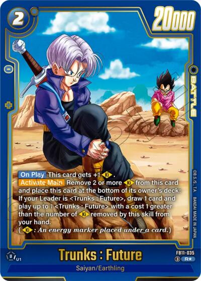 Trunks : Future - FB11-035 (Alternate Art)