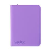 Vault X Zip Binder Exo-Tec - Just Purple 9 Pocket - Vault X Card