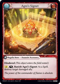 Agni's Signet