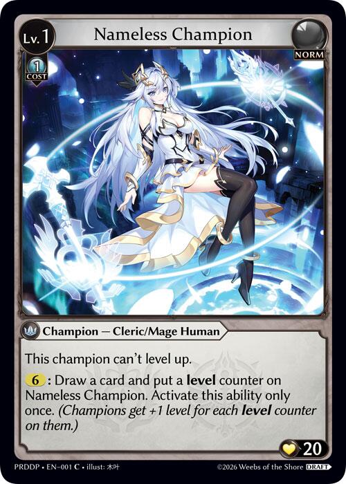 Nameless Champion (Cleric/Mage)