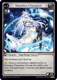 Nameless Champion (Mage/Ranger)