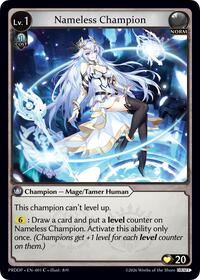 Nameless Champion (Mage/Tamer)