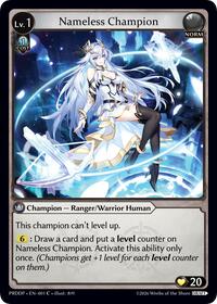 Nameless Champion (Ranger/Warrior)
