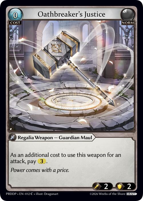 Oathbreaker's Justice