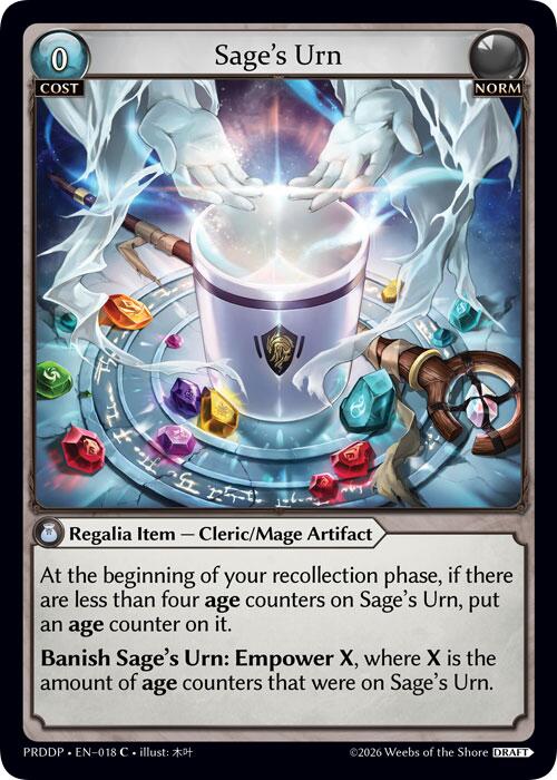 Sage's Urn