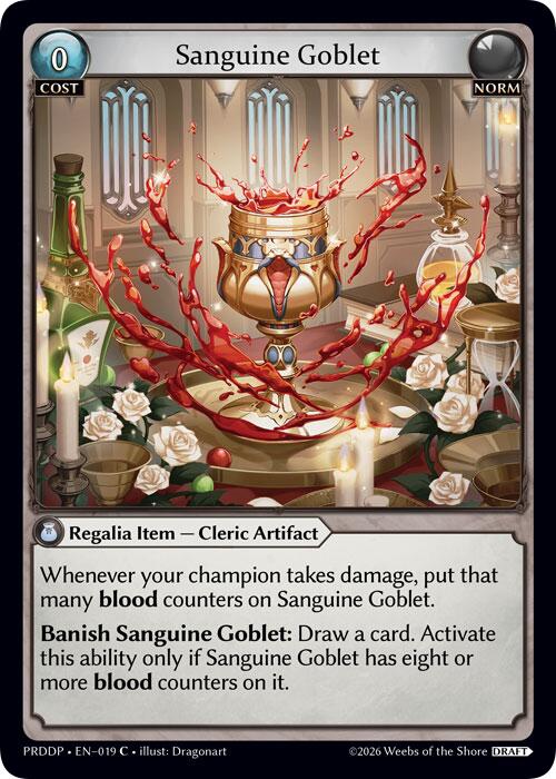 Sanguine Goblet