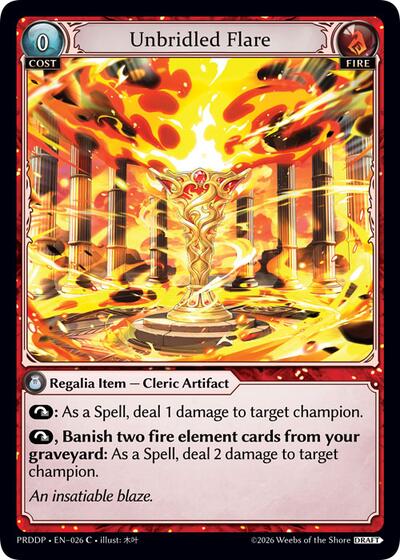 Unbridled Flare
