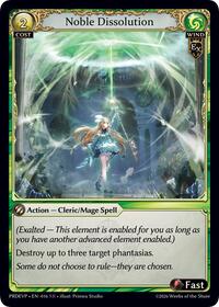 Noble Dissolution