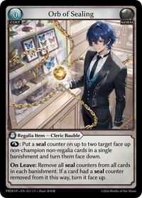 Orb of Sealing