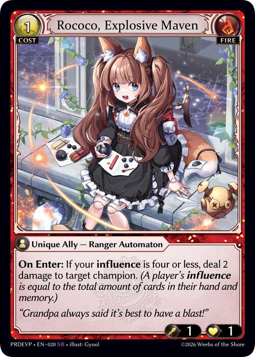 Rococo, Explosive Maven