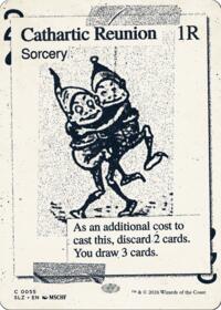 Cathartic Reunion (0055) - Magic: The Gathering Secret Lair x MSCHF: The Zeta Set trading card