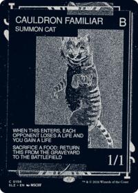 Cauldron Familiar (0156) - Magic: The Gathering Secret Lair x MSCHF: The Zeta Set trading card