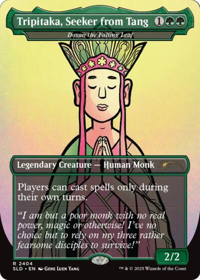 Dosan the Falling Leaf (Secret Lair) from SLD #2404, Magic: The Gathering card