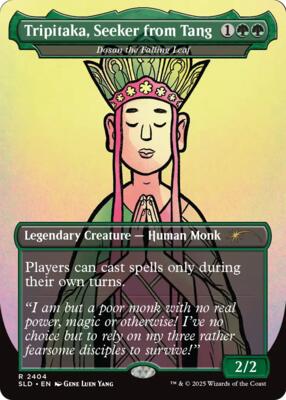 Tripitaka, Seeker from Tang - Dosan the Falling Leaf #2404 – Secret Lair Drop Series (Rare)