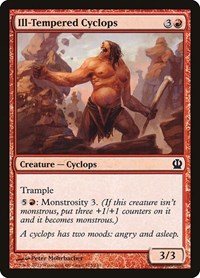 Ill-Tempered Cyclops - Theros - Magic: The Gathering card